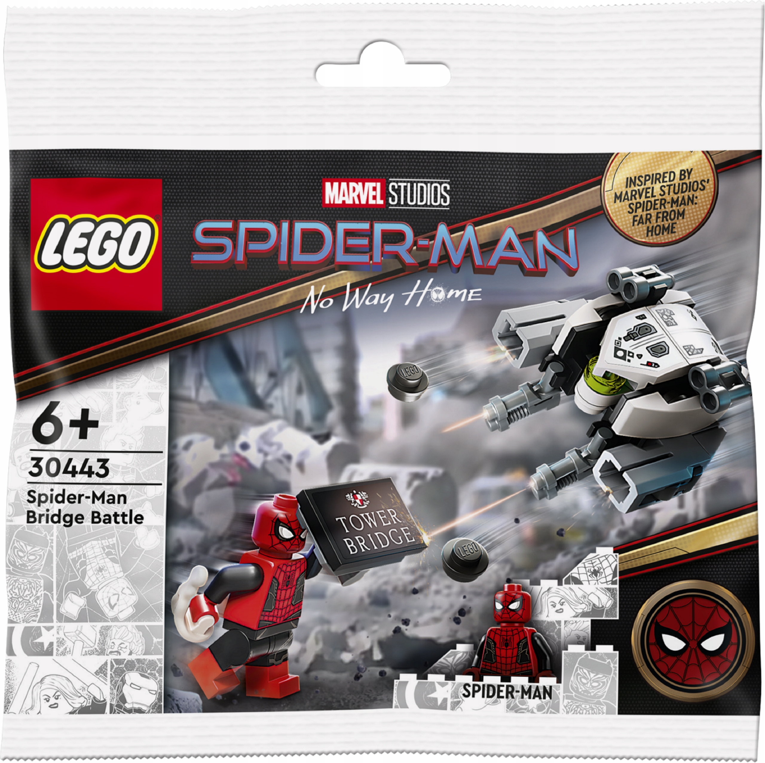 

Lego Marvel Spider-man Dron Saszetka 30443