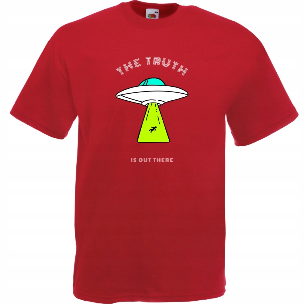 

Koszulka the truth is out there ufo XXL ceglana cz