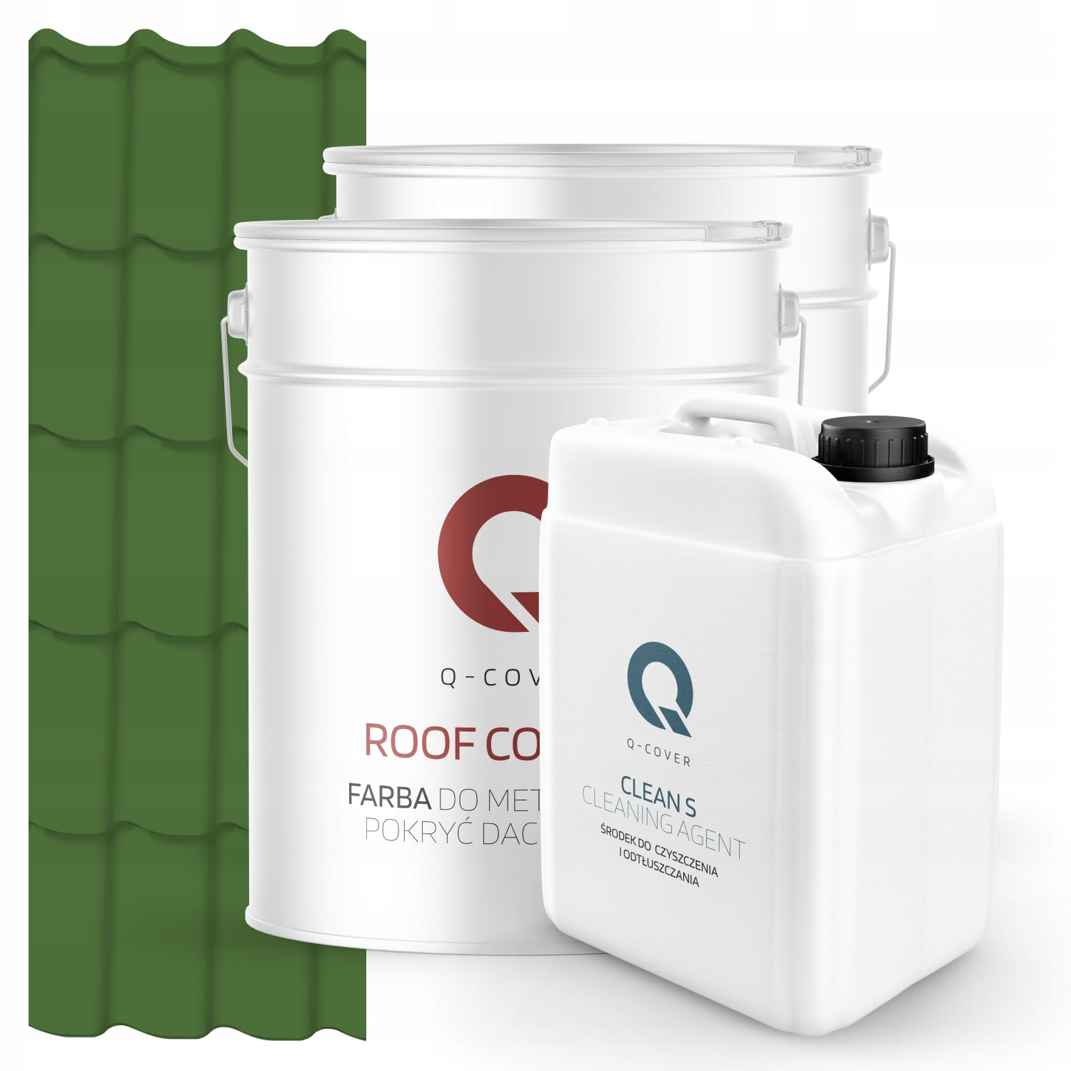 Farba Strešná Metalová Podložka Zelená Trávnatá Ral 6010 74 m2 Polomatná