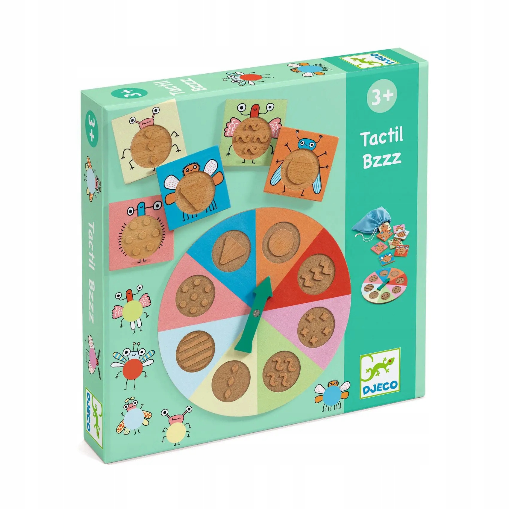 Gra edukacyjna Tactil-Bzzz Djeco