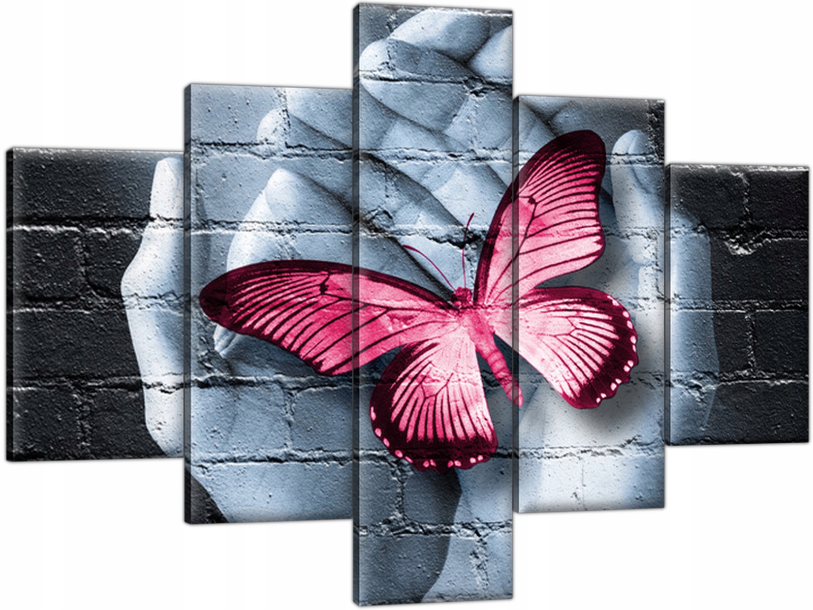 

Motyl Czerwony Abstrakcja 100x70 Grafitti Obraz