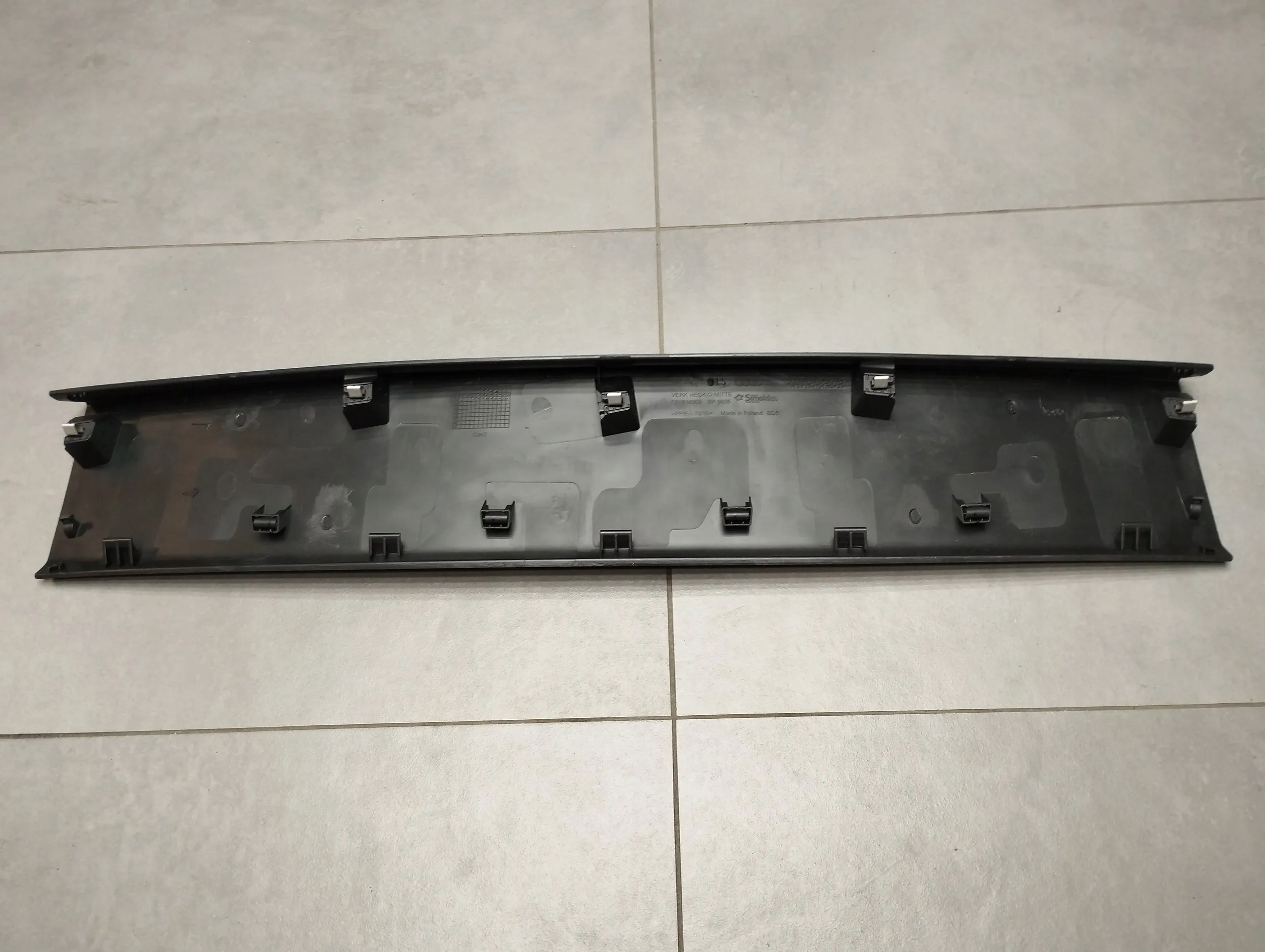 Audi Q4 e-tron verkleidung hinten heckklappe 89A867606