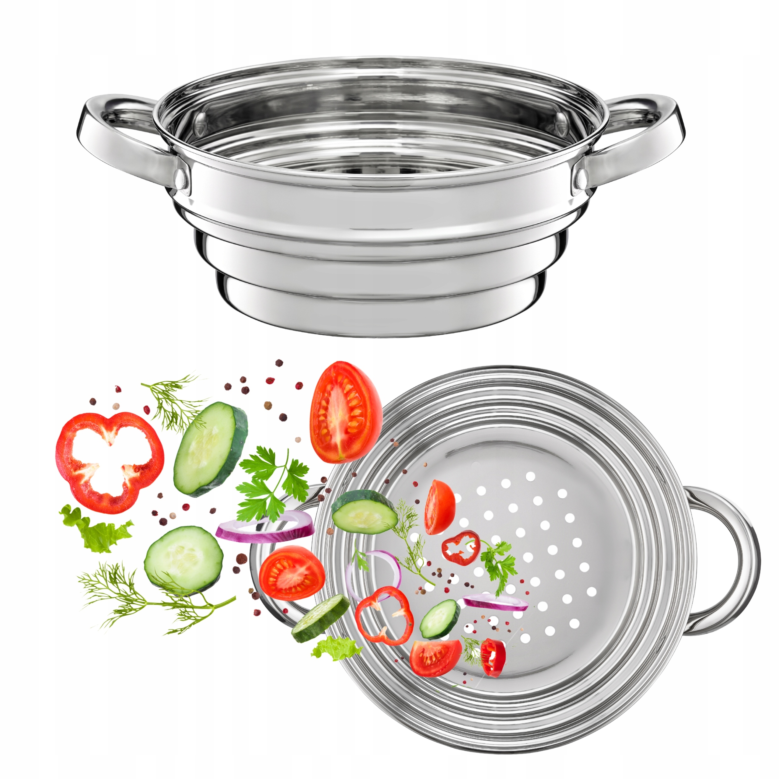 Parní Organizér Pro Vaření V Páře Hrnec Ambition Na Zeleniny Masa