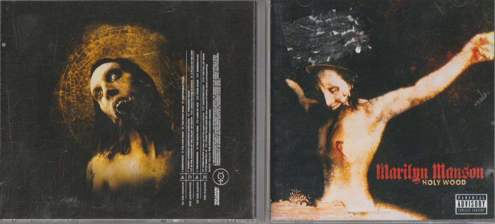 Marilyn Manson レコード HOLY WOOD 2枚組 Marilyn Manson レコード HOLY WOOD 2枚組 MARILYN MANSON