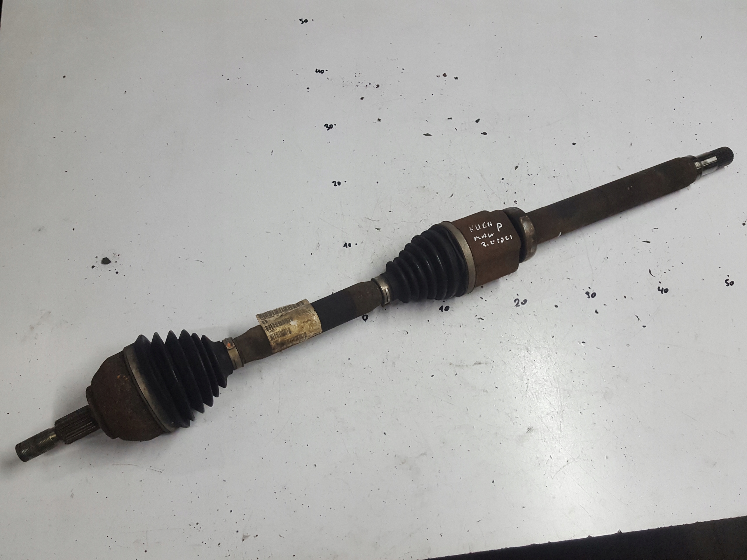 FORD KUGA MK1 08-12r 2.0 TDCI PÓŁOŚ PRAWA PRZÓD MANUAL