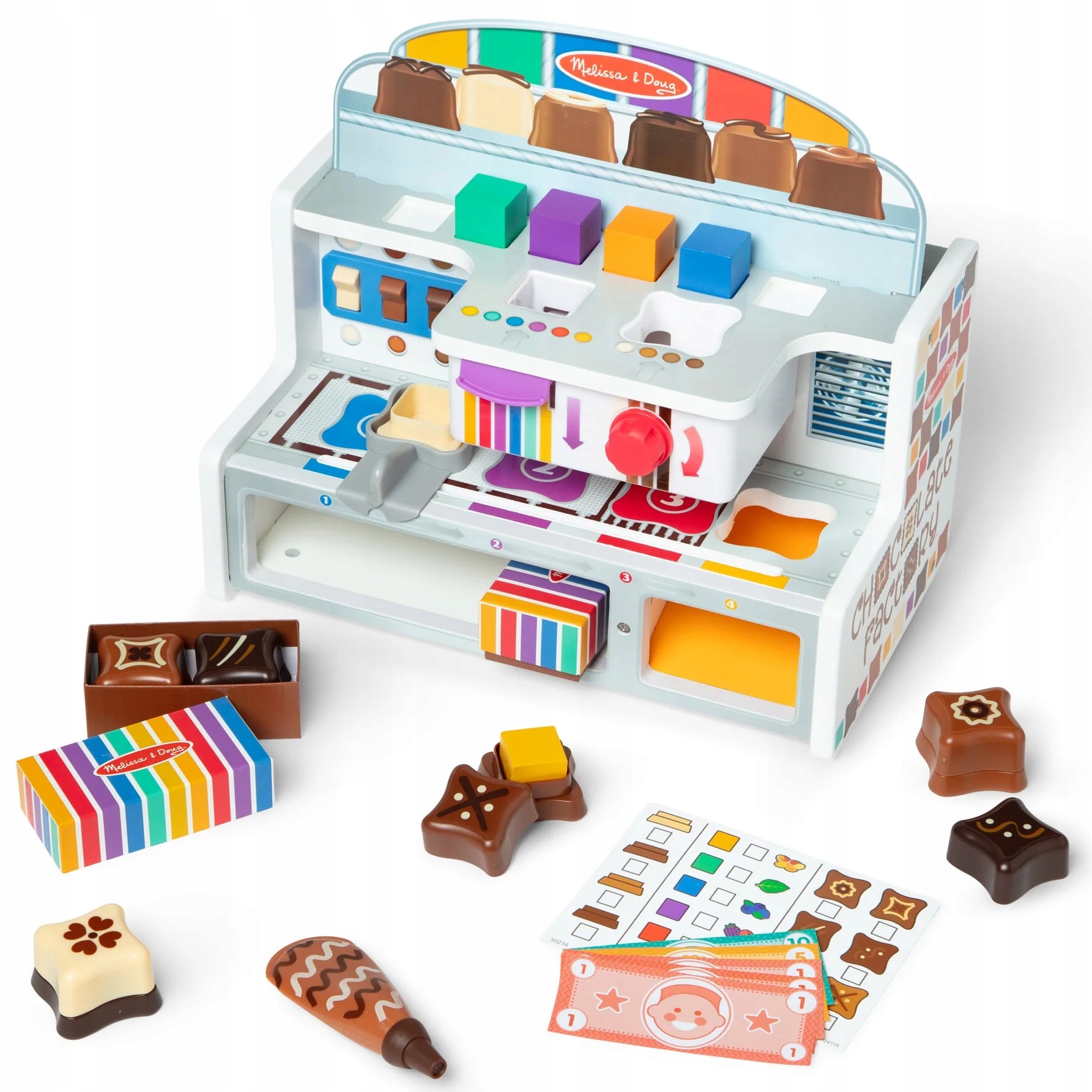 Drewniana Fabryka Czekolady do robienia słodyczy dla Dzieci Melissa & Doug