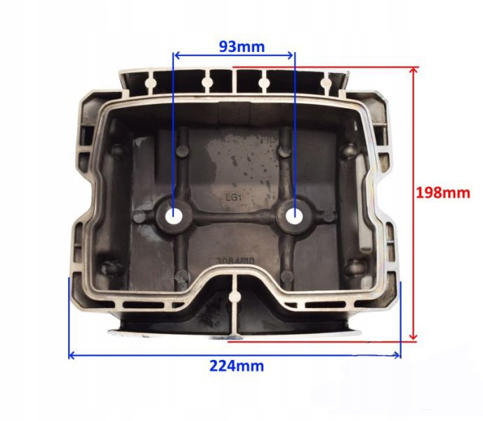 FY250 - КРЫШКА КЛАПАНА SMC 250 BAROSSA 250