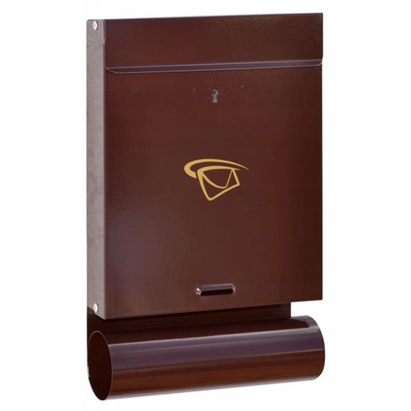 Poštovní Schránka A4 S-08 Tuba Černá S077 Vysoká Kvalita Xl-tools