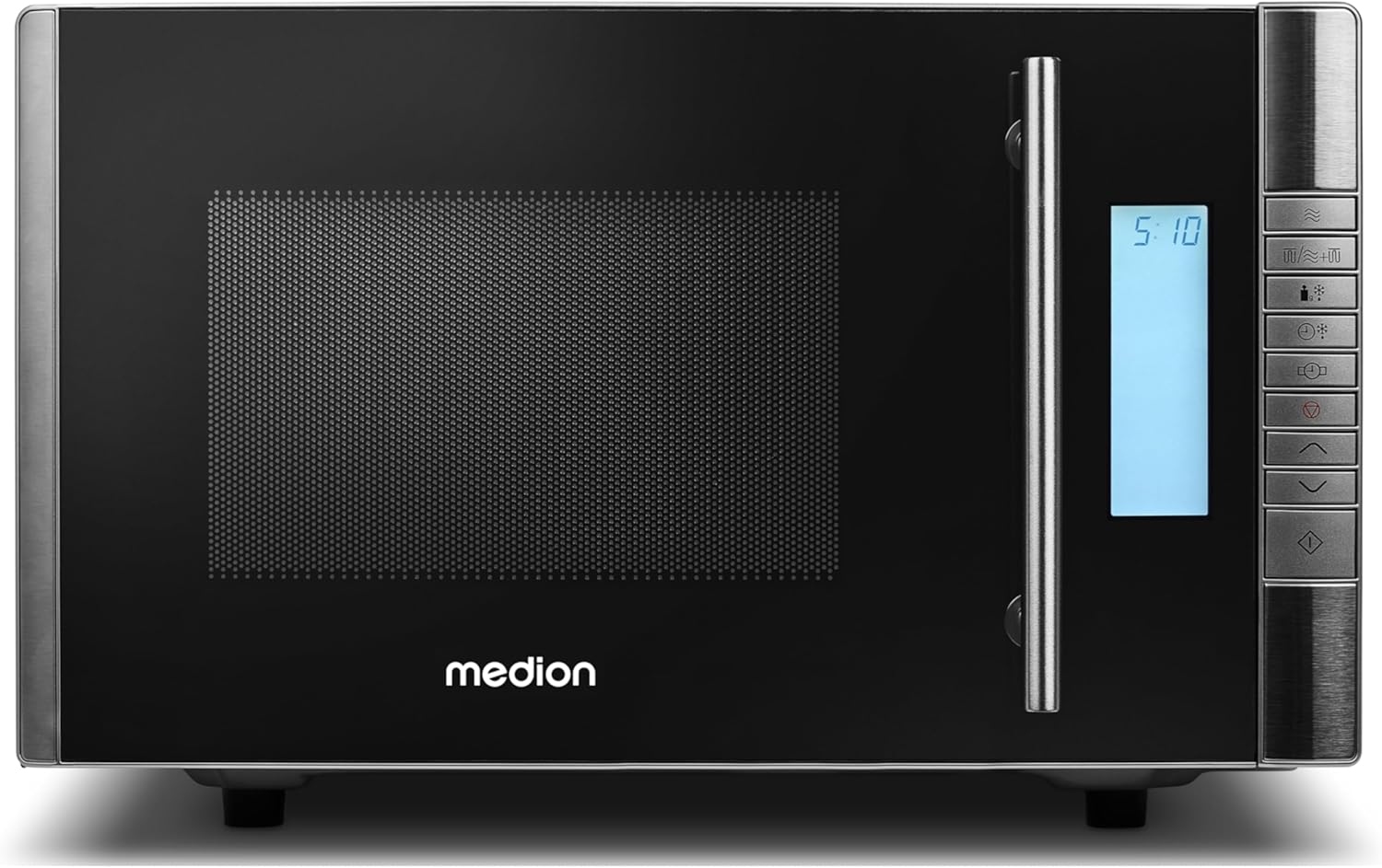 Pojemna Dobra Mikrofalówka 800W 20L Timer Rozmrażanie 8 Programów LCD