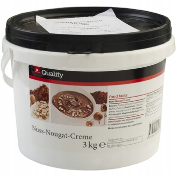 Levně 1 x 3 kg Tgq Ořechovo-nugátový krém