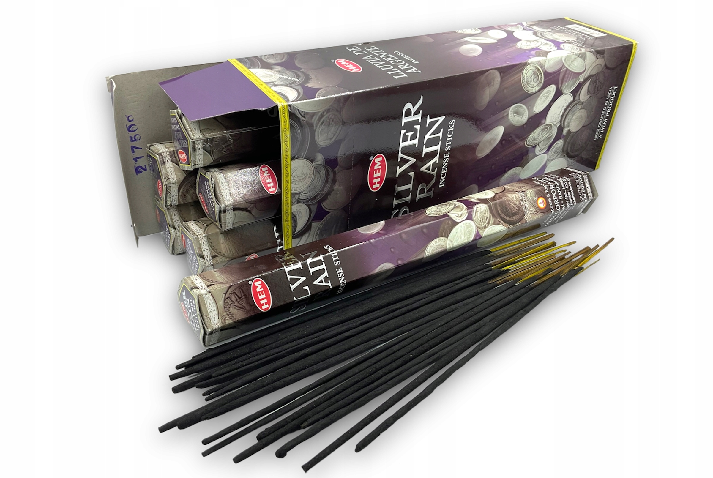 Kadzidełka zapachowe HEM SILVER RAIN 120szt