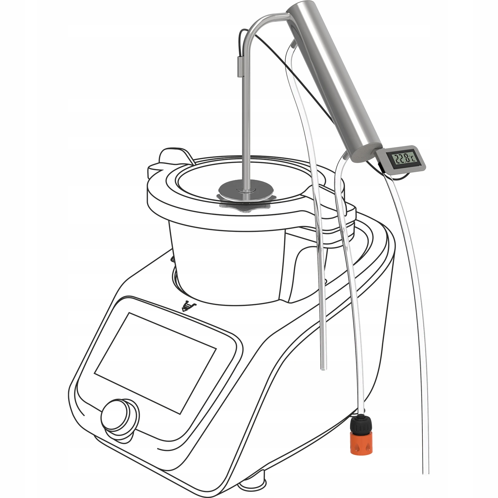 Destylator Aroma Plus na robota kuchennego