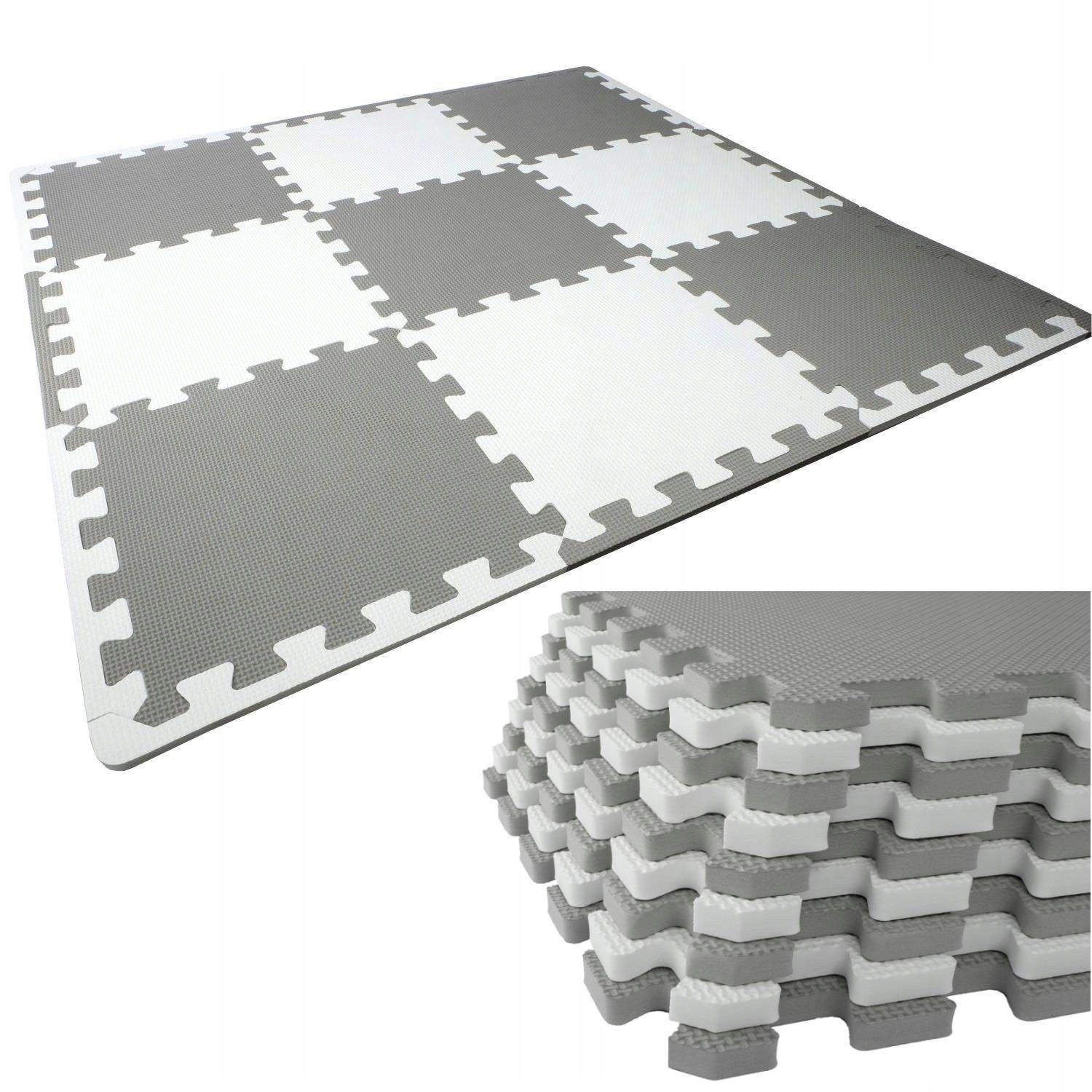 

Duża Mata Piankowa Eva 90x90 Gruba Puzzle Piankowe