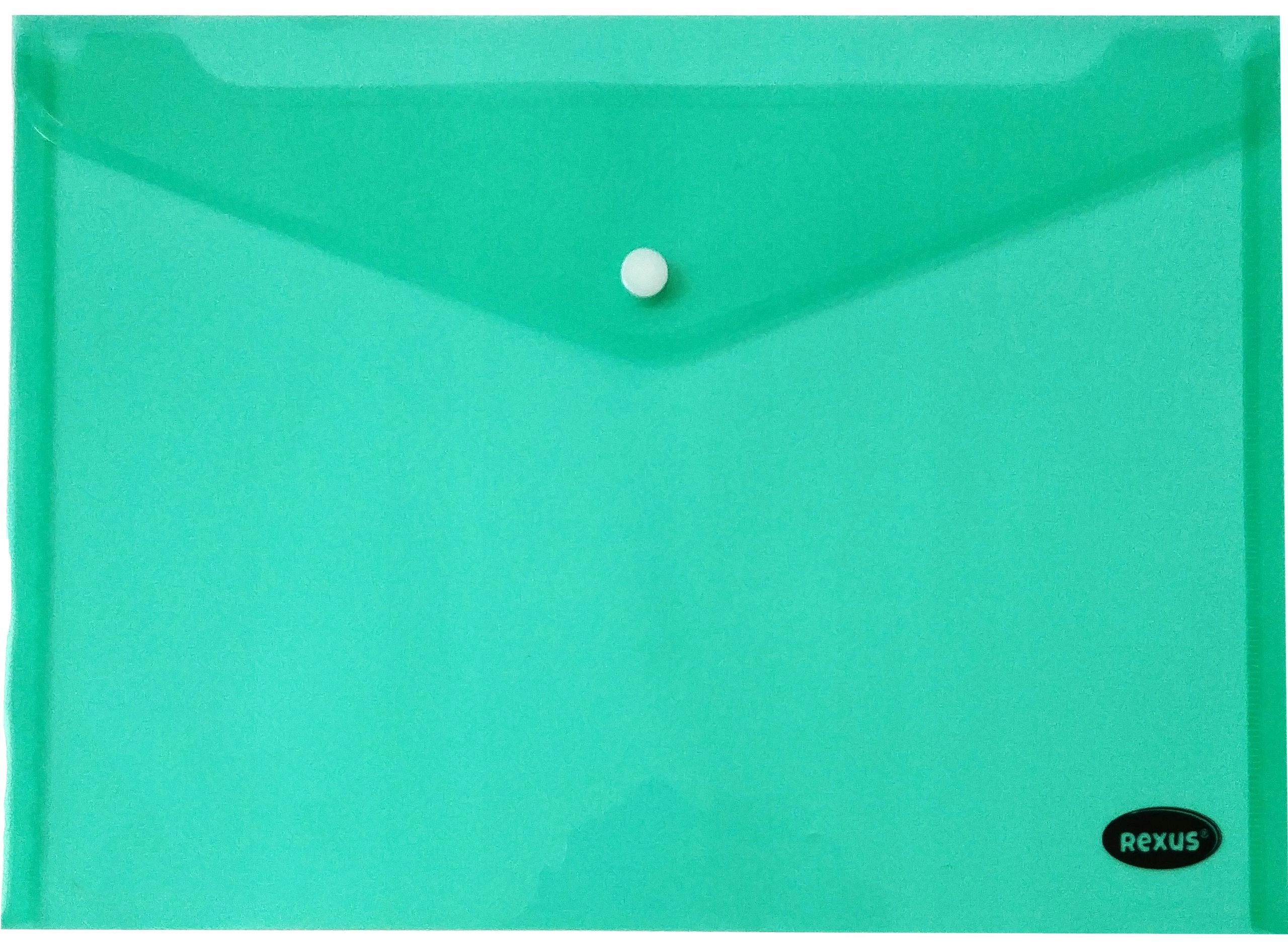 TECZKA SZKOLNA KOPERTOWA PCV A5 ZATRZASK ZIELONA