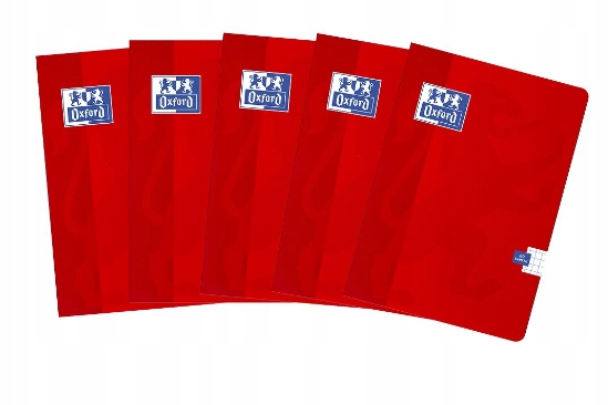 ZESZYT A5/60K KRATA OXF ESSE CZERW 400136900 A'5