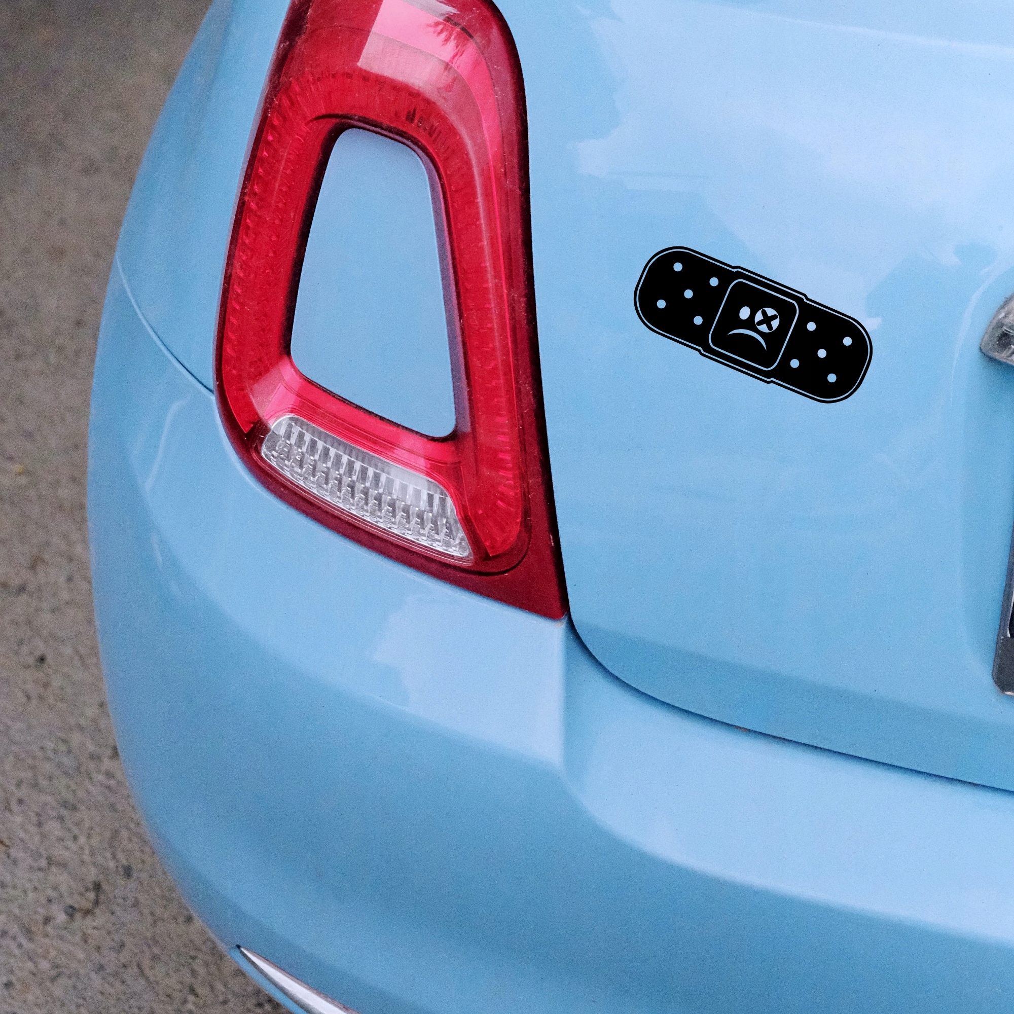 Naklejka PLASTER Na Rysę, Odprysk, Samochód Zderzak Maskuje ZADRAPANIA Auta Szerokość produktu 14 cm