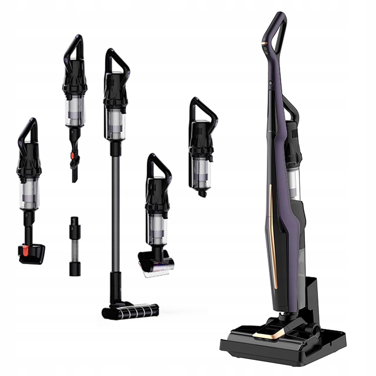 Odkurzacz Pionowy 6W1 Deerma P40 Pro Bezprzewodowy Myjący Ręczny 300W 18KPA