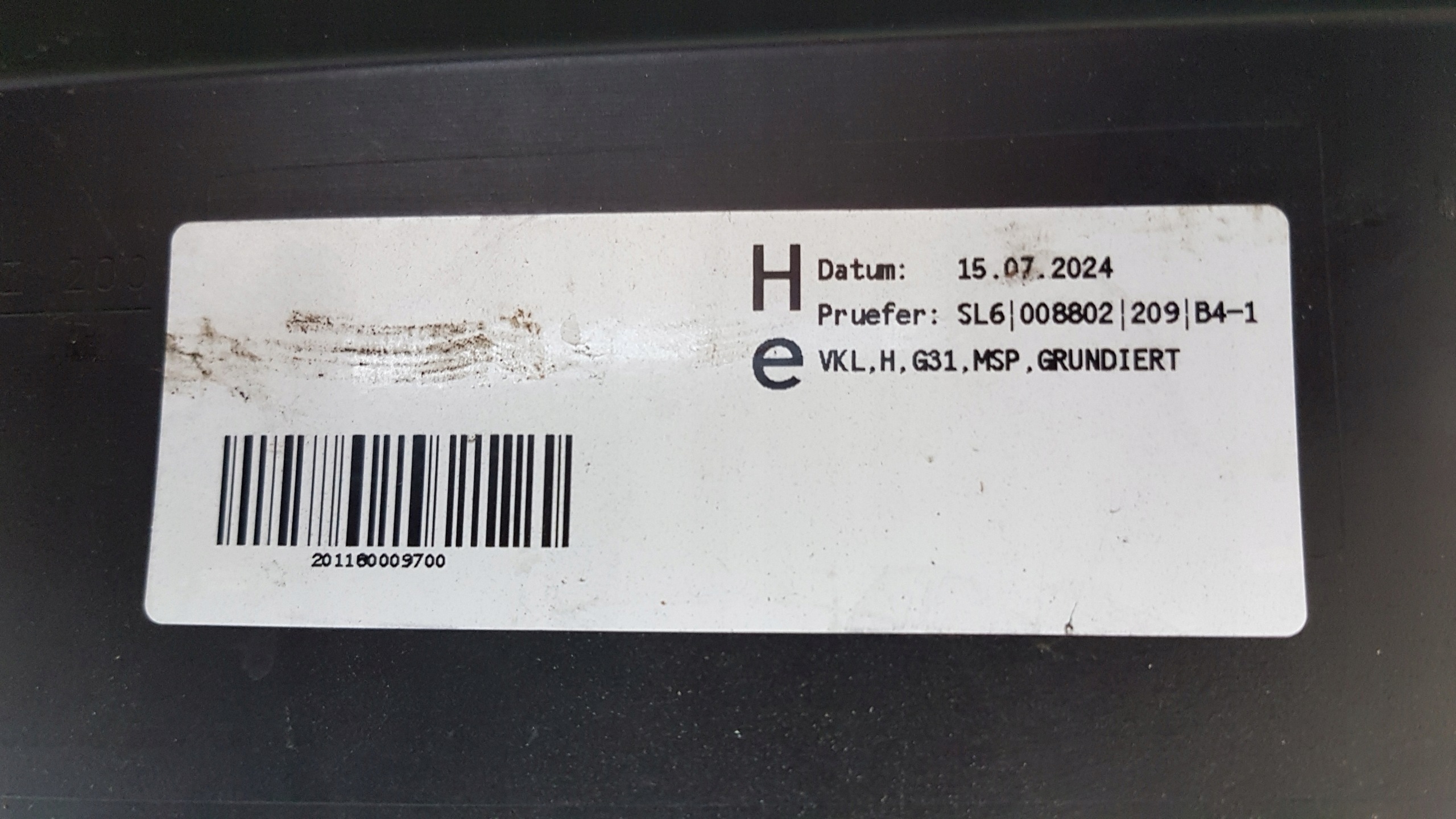 bumper rear BMW G31 m-packet