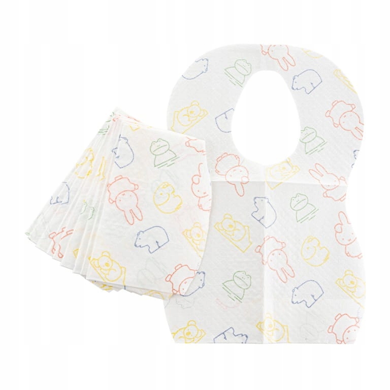 BOCIOLAND ŚLINIAKI ŚLINIACZKI JEDNORAZOWE Z KIESZONKĄ ZAPINANY RZEP 10SZT Marka Bocioland