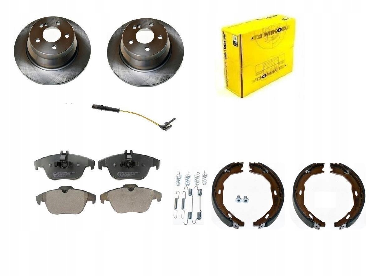 Kotouče Čelisti Mercedes C W204 Zadní 278 mm