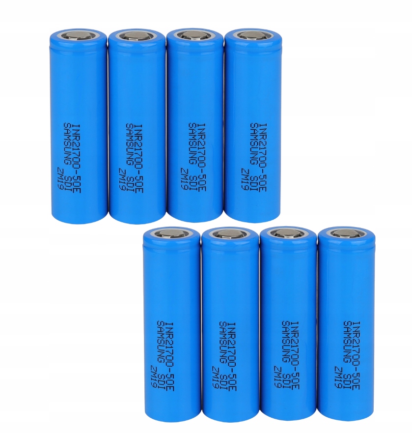 Sada 8 Nabíjecí Baterie Samsung 5000mAh INR21700-50E
