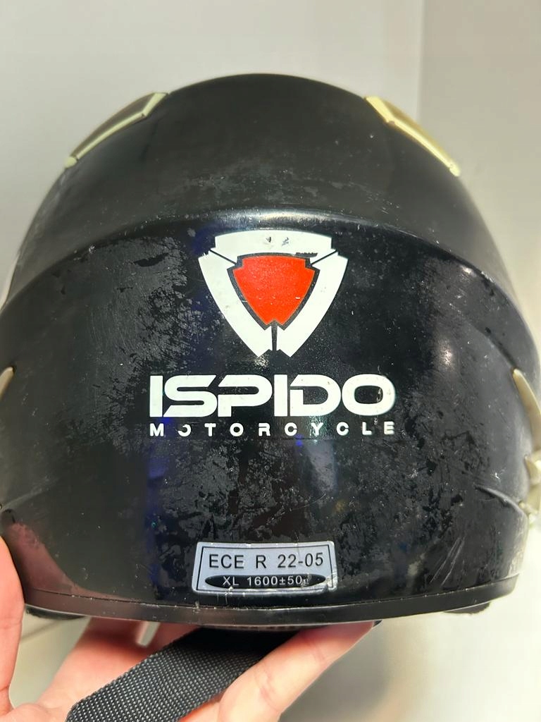 KASK MOTOCYKLOWY ISPIDO MOTORCYCLE ECE R 22-05 XL (3599/23) Producent Ispido