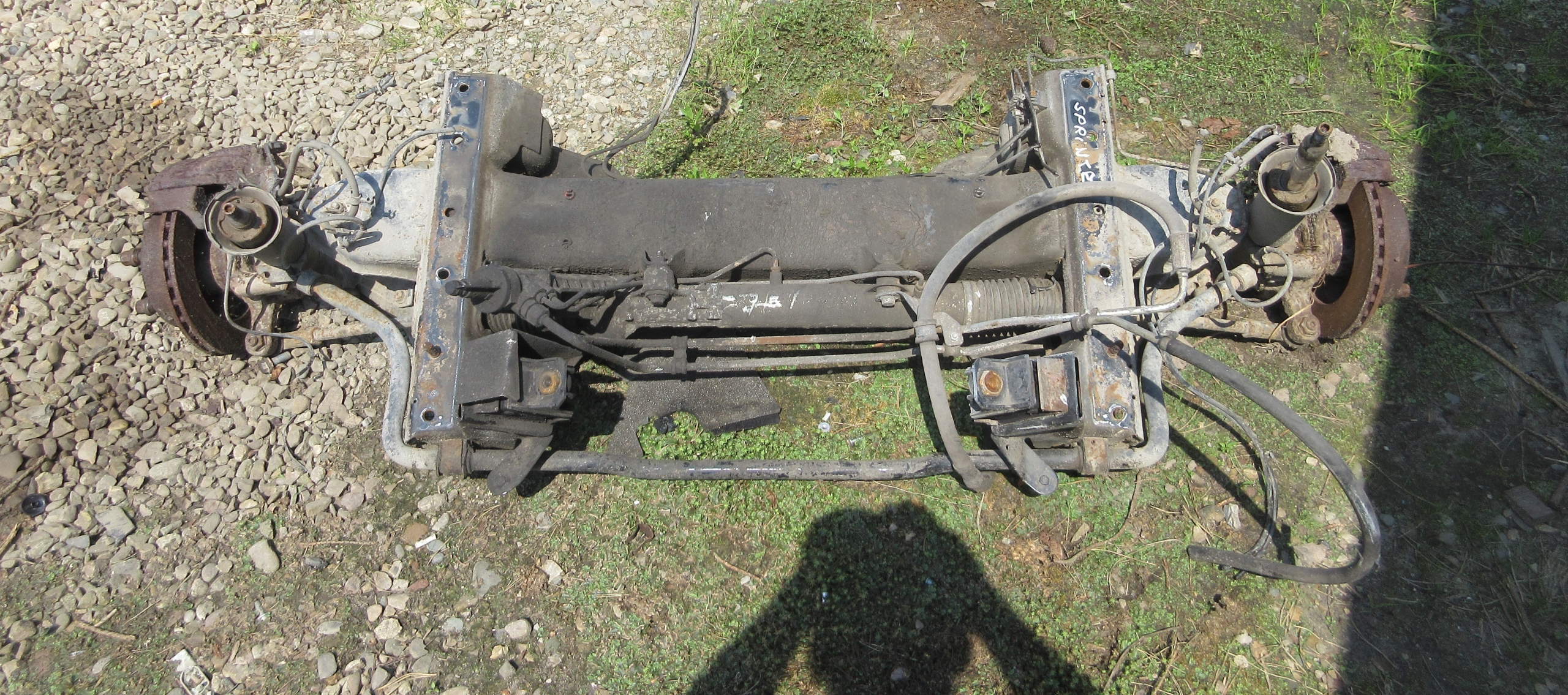 BELKA ZAWIESZENIA SANKI PRZÓD TRAWERS MERCEDES SPRINTER W903