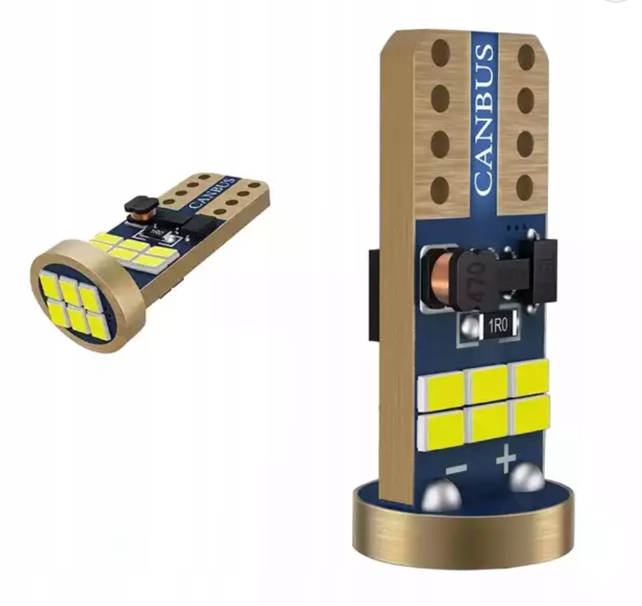 

Żarówka Led Postojówka 18 Led T10 W5W Canbus Pro