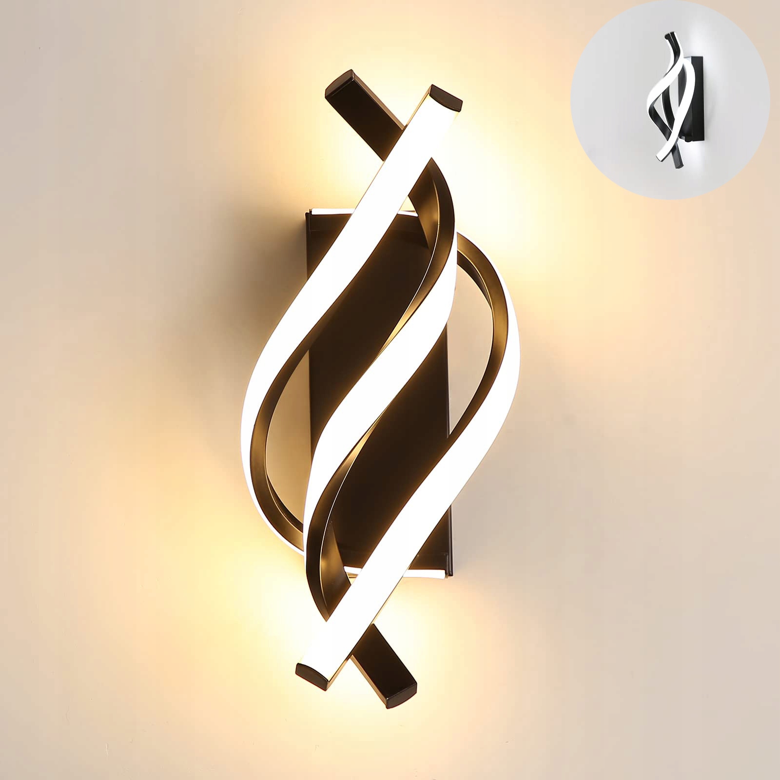 Nástěnné Svítidlo Bílé Led Lineární Lampa 3000K Moderní Do Obývacího Pokoje 2500LM