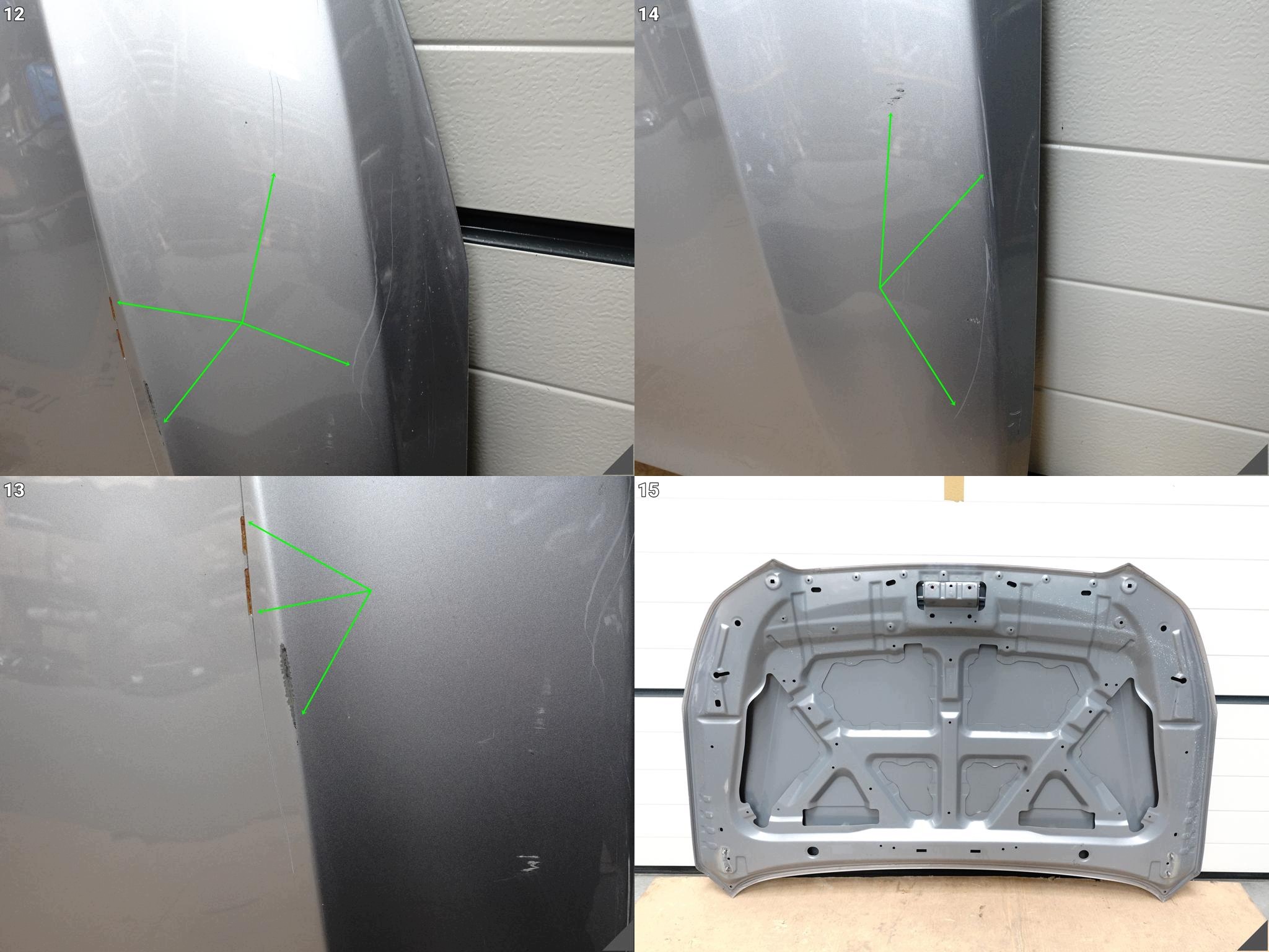 SUBARU XV and GP 11-17 bonnet BONNET HOOD front front