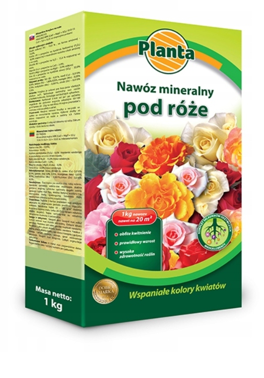 

Nawóz Mineralny Pod Róże 1kg na 20M2!