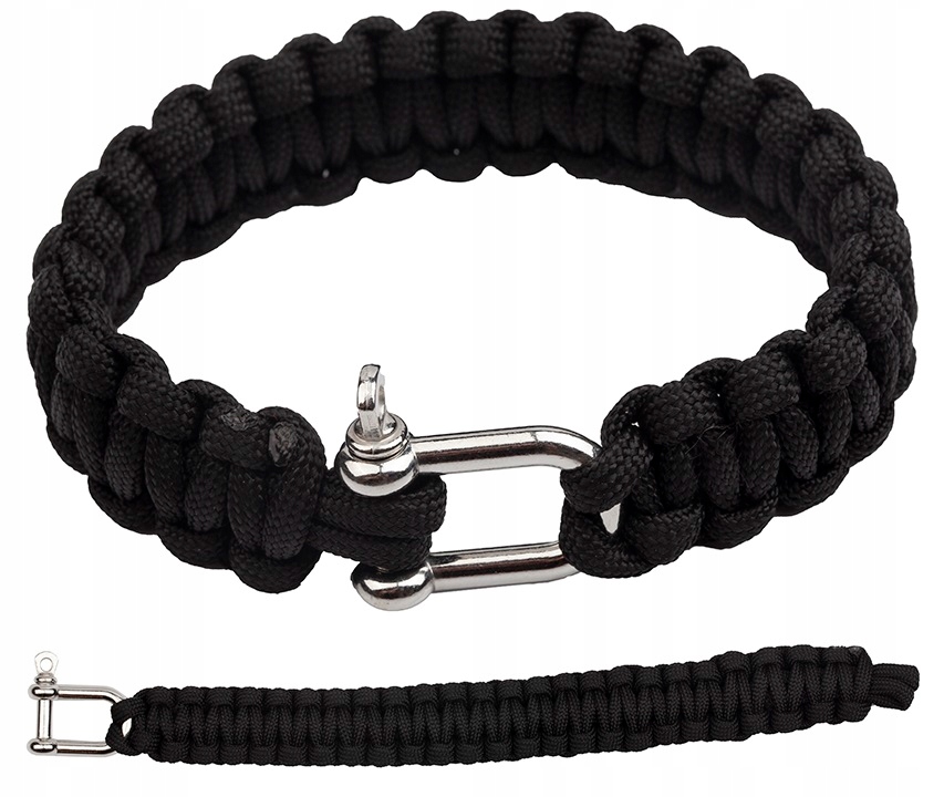 

Bransoletka Survivalowa Paracord Z Szeklą BR002