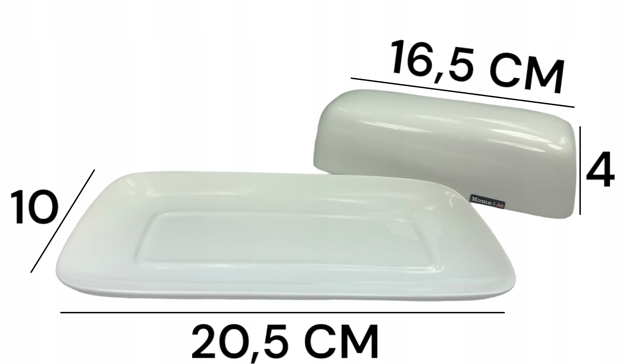 PORCELANOWA MASELNICZKA POJEMNIK NA MASŁO 16,5 CM Kod producenta CrateBarrel