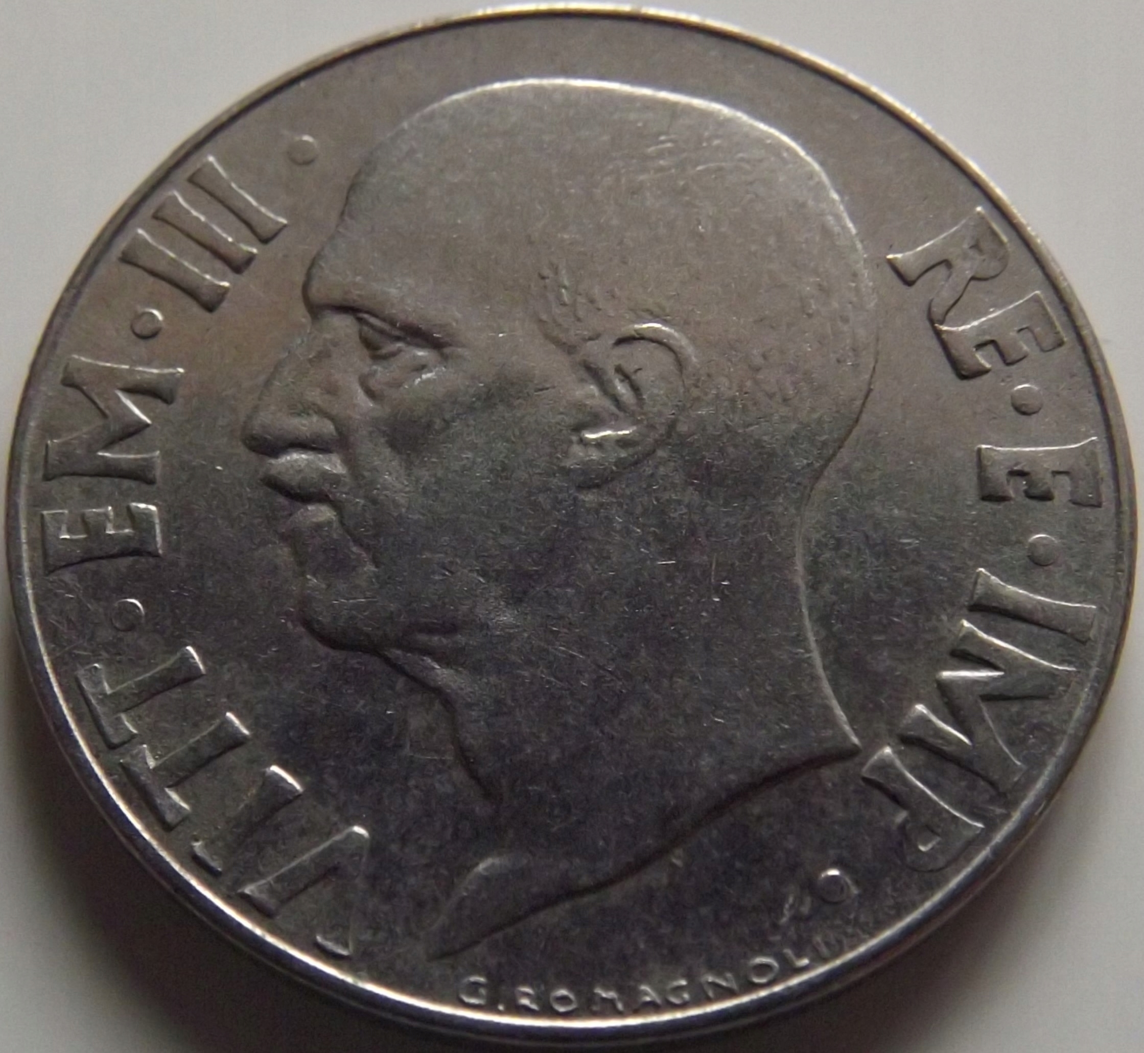 Włochy 20 centesimi 1941 Wiktor Emanuel III st. 2+