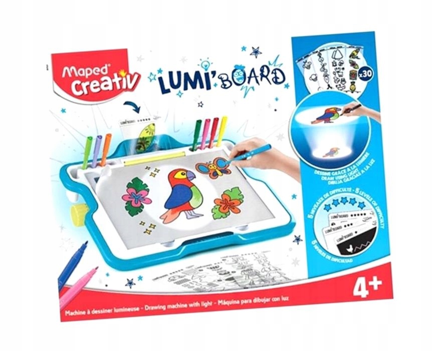 PODŚWIETLANA TABLICA DO ODRYSOWYWANIA MAPED CREATI