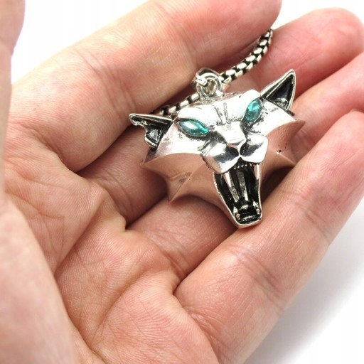 MEDALION NASZYJNIK WIEDŹMIN 3 DZIKI GON SZKOŁA KOT Tematyka, motyw Witcher