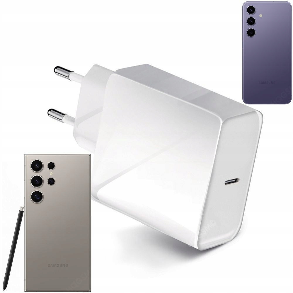 Szybka Ładowarka Sieciowa Usb-c 45W do Samsung Galaxy S26+ Plus /S25 Ultra