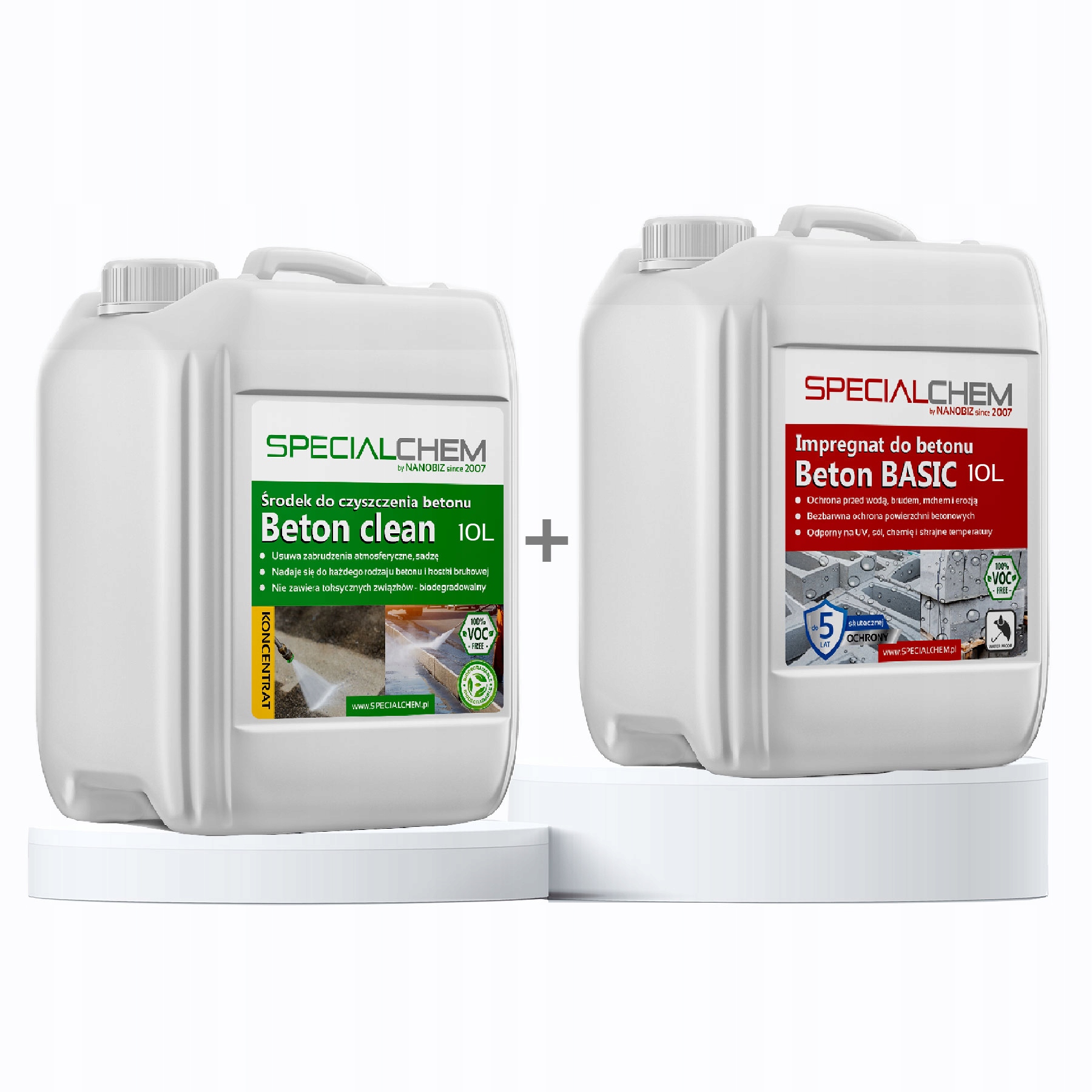 Sada na čištění Betonu impregnace 10L 10L Specialchem
