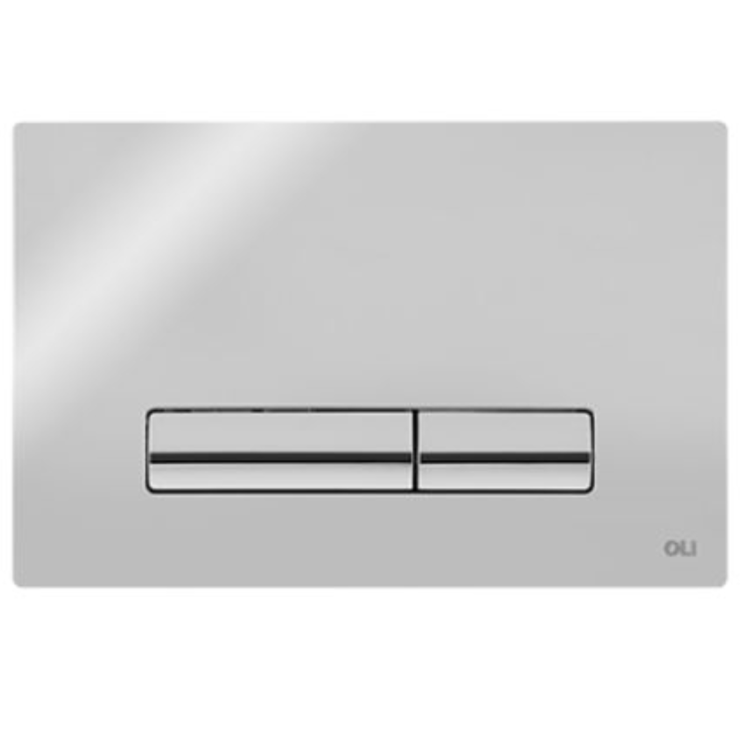 Splachovací tlačítko Glam Chrom Lesk pro rám Kolo Slim 9923500 99640