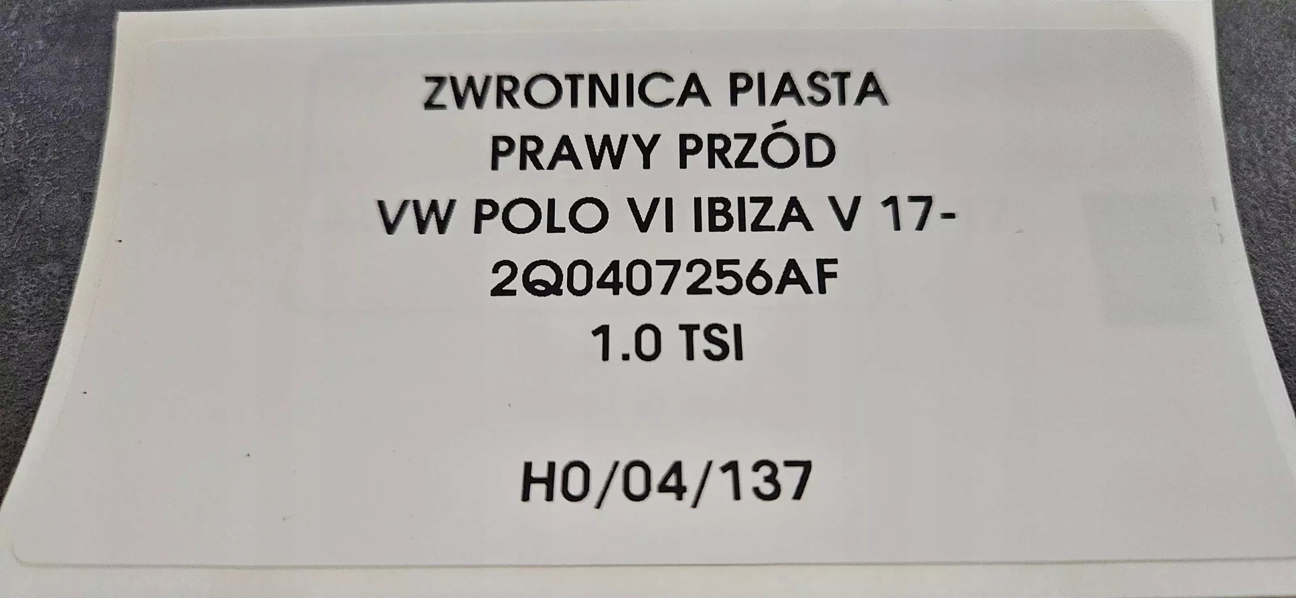 otoč čepu pravý předek POLO VI IBIZA V 17