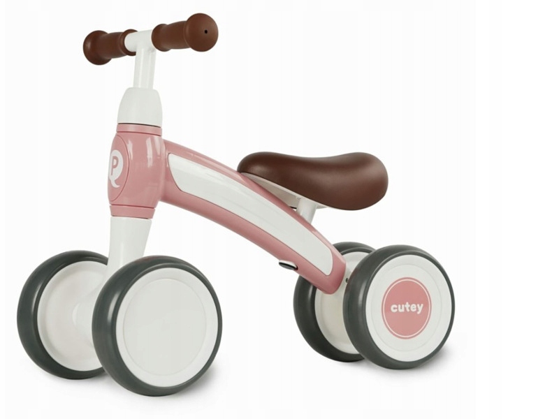 Rowerek biegowy Qplay Cutey Retro Różowy