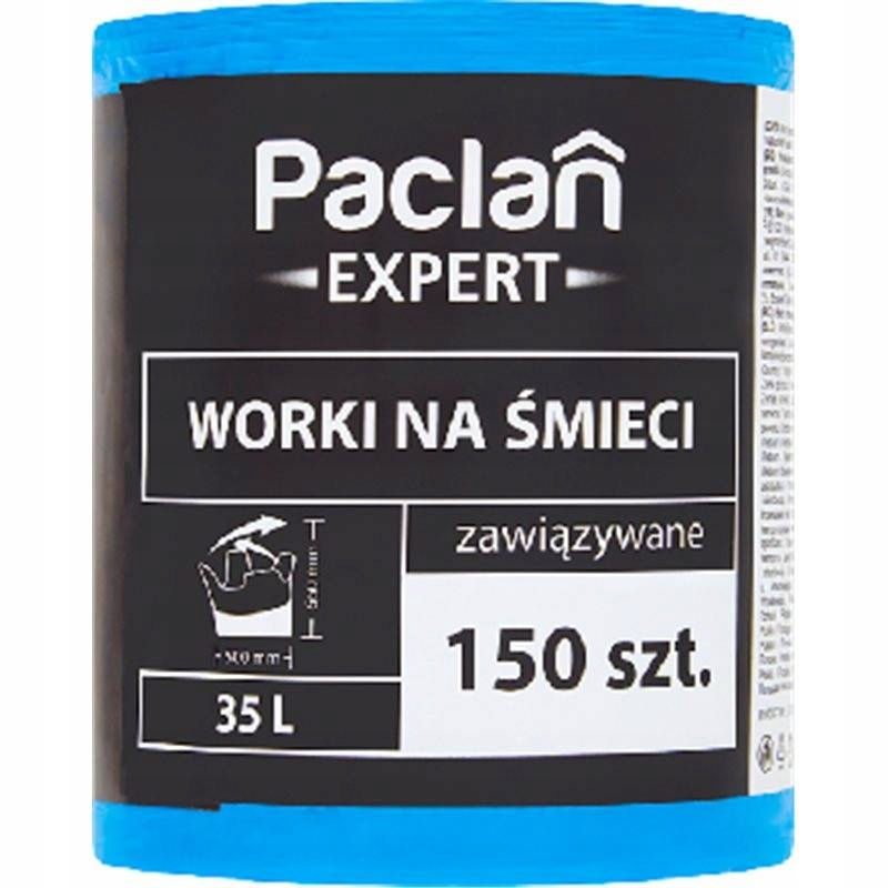 

Paclan Expert Worki na śmieci 35L wiązane150szt