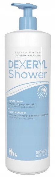 Dexeryl Shower krem myjący pod prysznic Azs 500 ml-Zdjęcie-0
