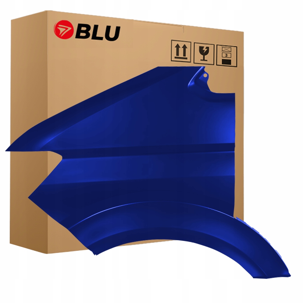 Blu Blatník Vw Crafter II 2 Sy/sz LL5M levý 16 přední pozink IndienBlau