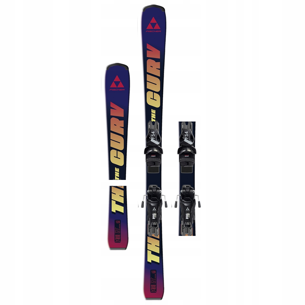 Lyže Fischer The Curv Jr 70-120 FS4 Gw 2025 110 cm