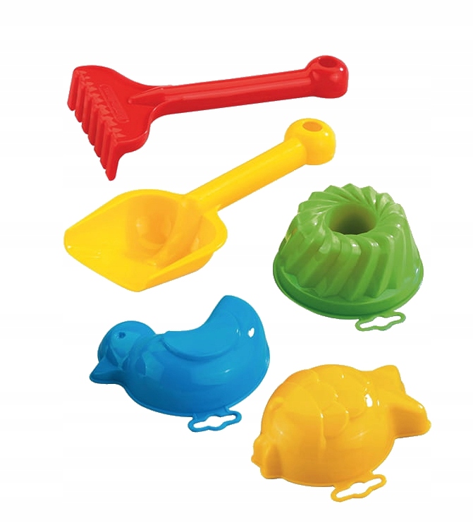 MARIOINEX MINI ZESTAW KOMPLET DO PIASKOWNICY ŁOPATKA GRABKI FOREMKI