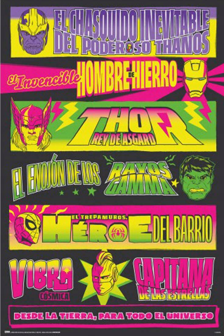 Marvel Avengers plakat 61x91,5 cm