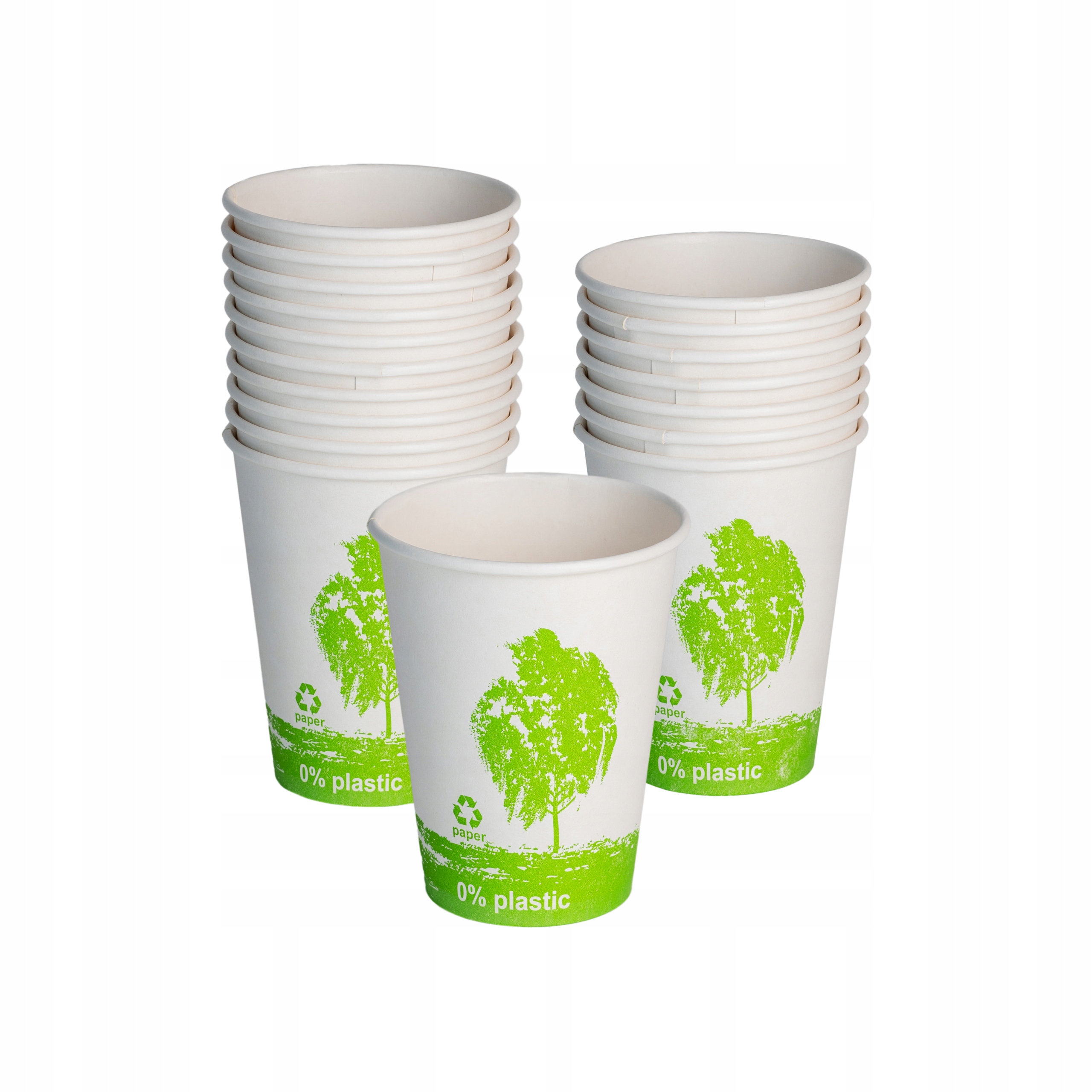 

Ekologiczne kubki papierowe 300 ml 45 szt.