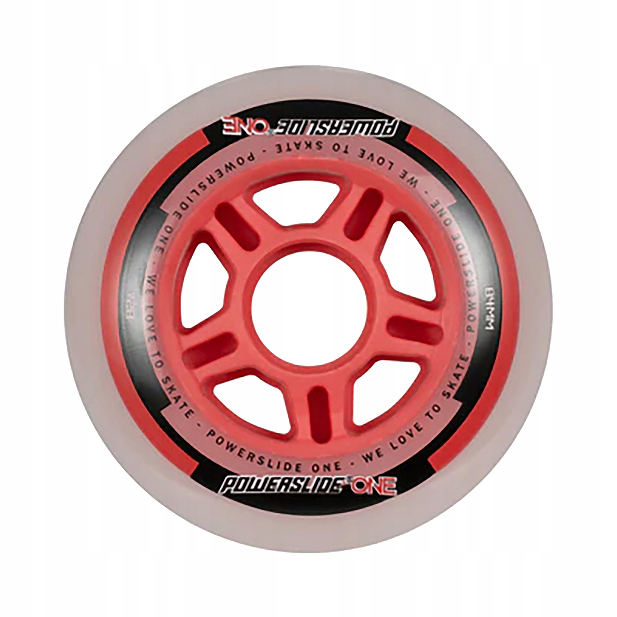 Kolečka pro kolečkové brusle s ložisky Powerslide Ps One Spacer/Bearings 84 mm/82A 8 ks