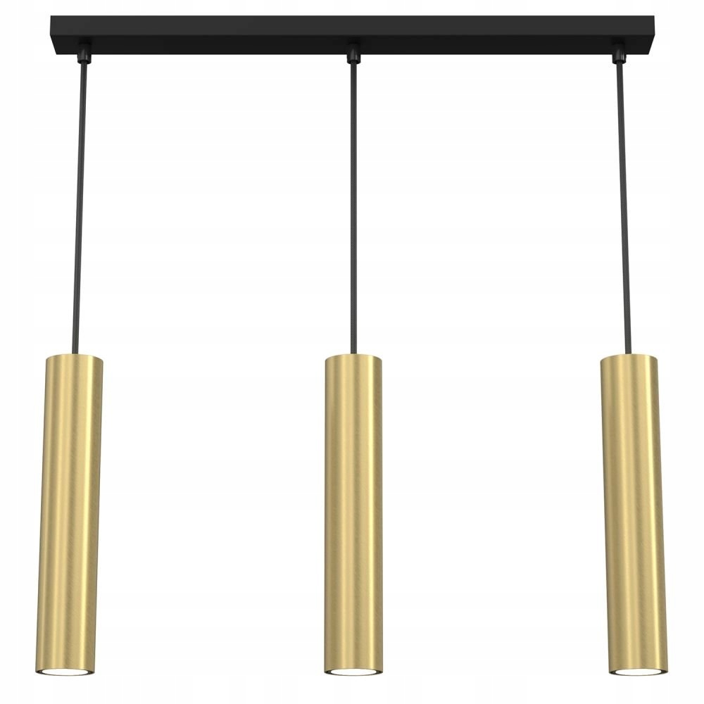 Trojitá závěsná trubková lampa na liště Raito 115 Luminex